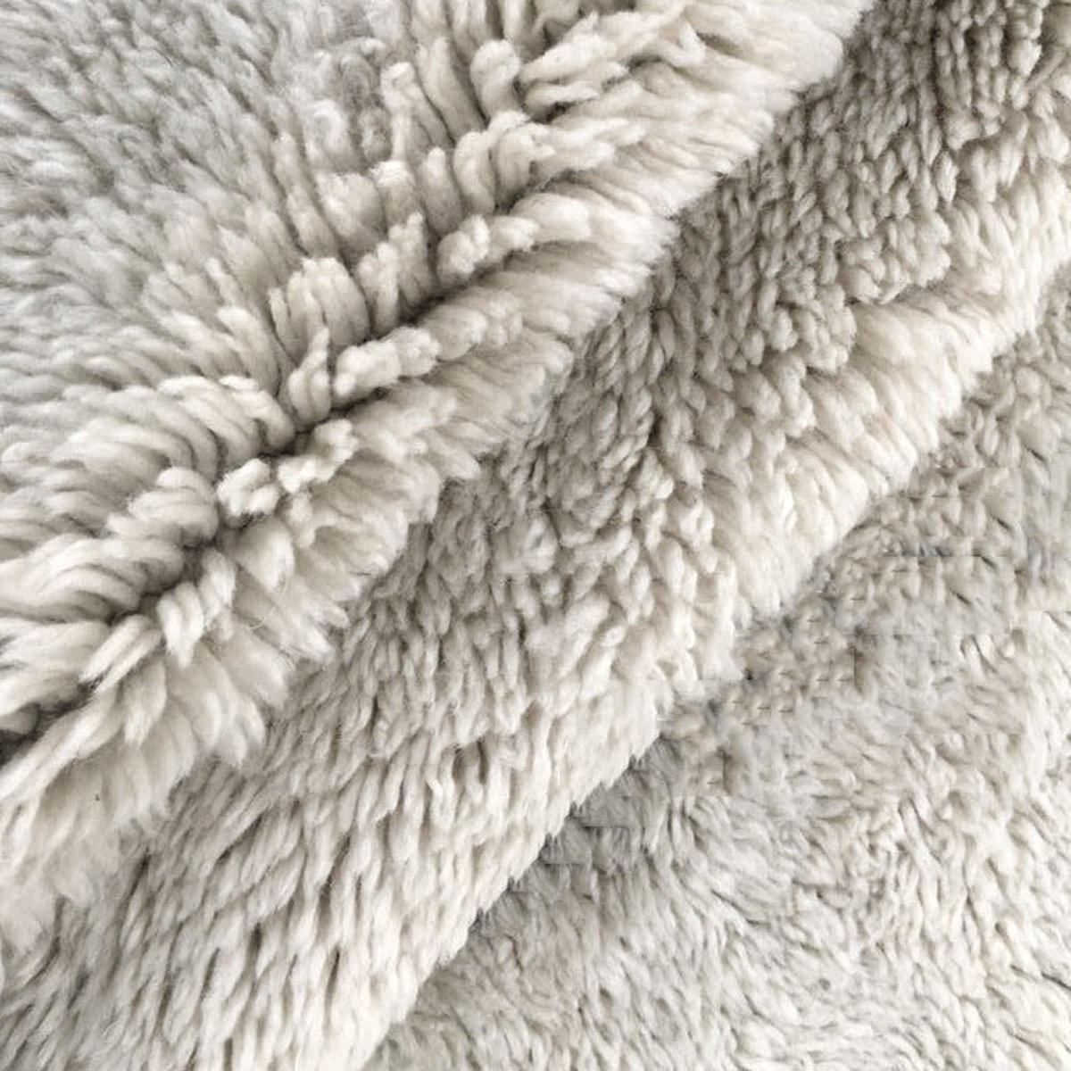 BERBERTEPPICH aus Ifran-Wolle beige - Beige, Naturmaterialien (250/350cm) - AFK Living