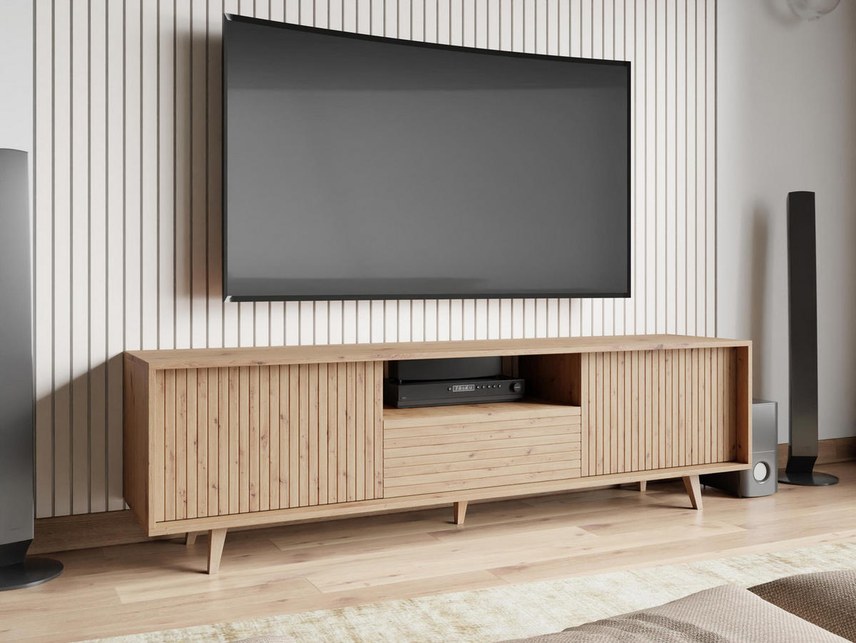 TV-ELEMENT Ferido - Beige, Holzwerkstoff (180/52/40cm) - MIRJAN24