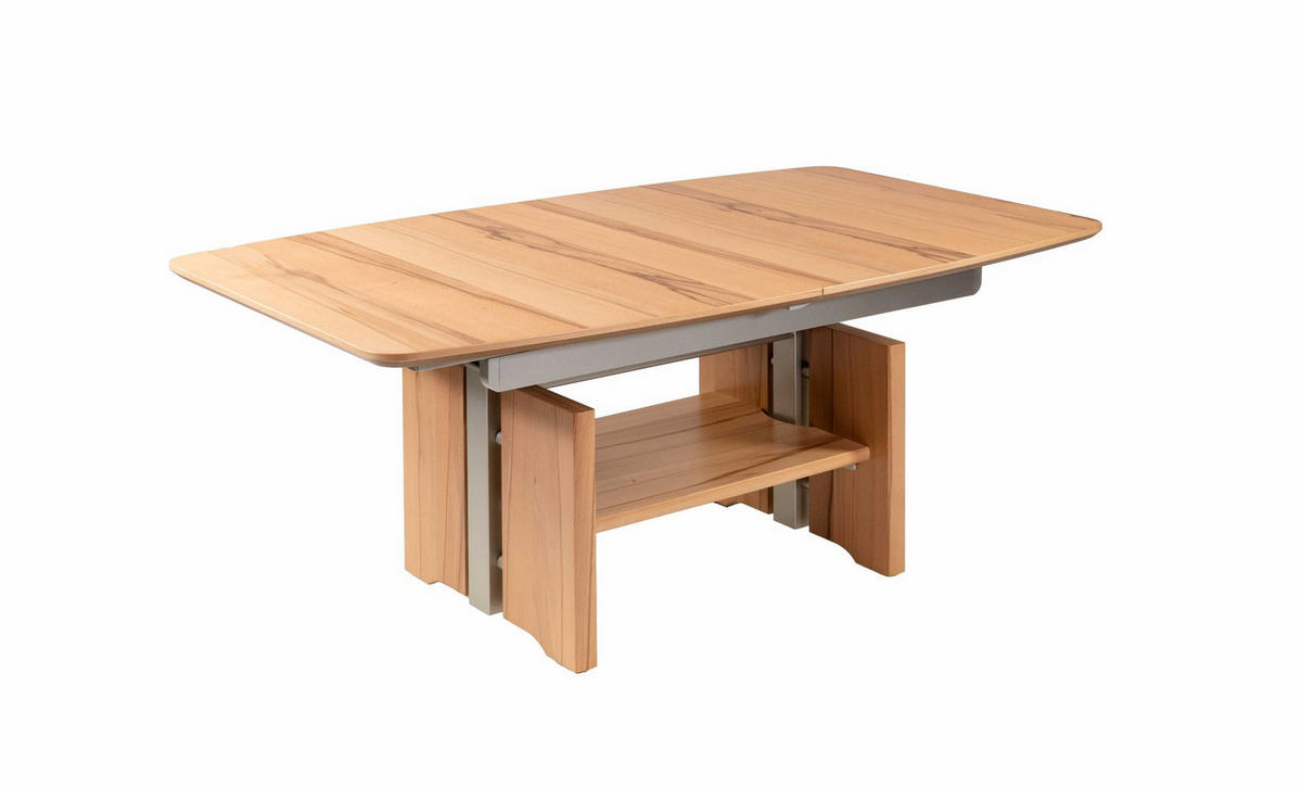 COUCHTISCH höhenverstellbar und ausziehbar Cindy 120x54x70 Kernbuche - Kernbuche, Holz (120/70/70cm) - 58aufmkessel
