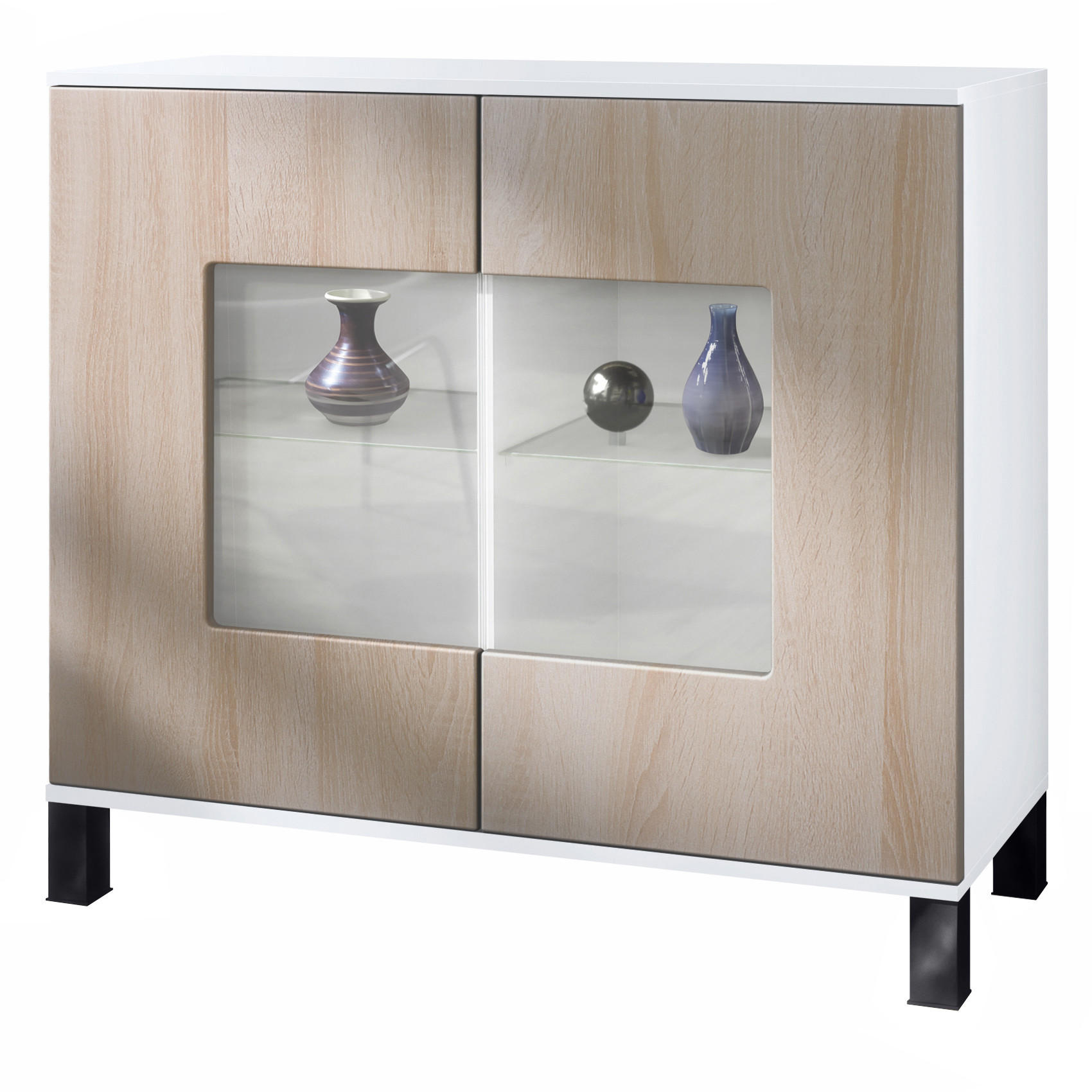 Vladon Kommode Eiche San Remo 92.5x84.5x35 cm
