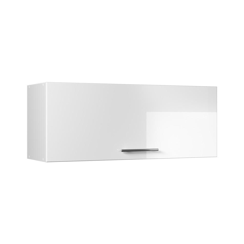 VÄGGSKÅP Fame-Line, Vit högblank/Vit, 100 cm Vit högglans, Vit 40/100/34.1 cm