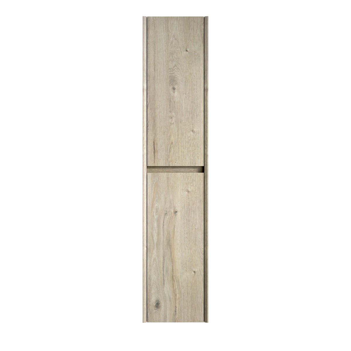 MIDISCHRANK 140x24x30cm Creme, aus Sperrholz mit verstecktem Griff - Creme, Holzwerkstoff (140/30/24cm) - Modfu