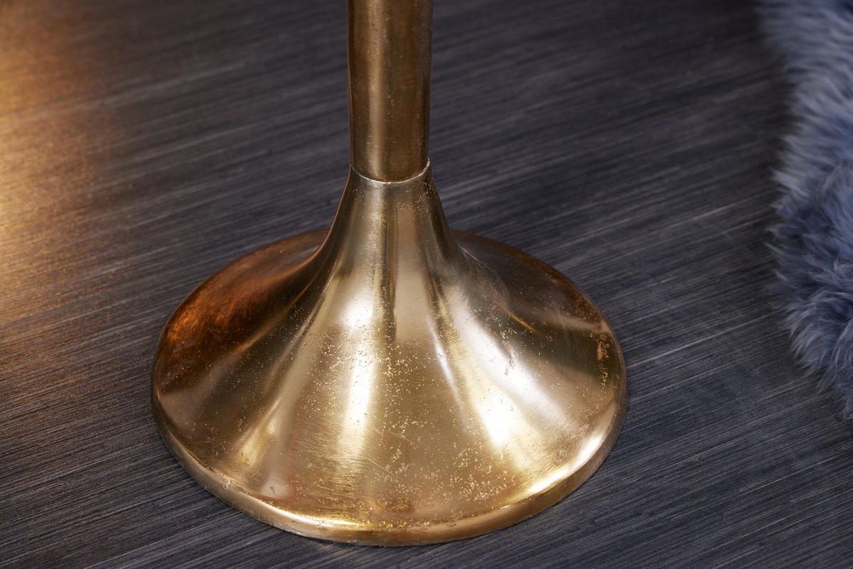 SEKTKÜHLER CHAMPAGNE Metall Gold 80 cm - Goldfarben, Metall (32/80cm) - riess-ambiente