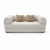 SCHLAFSOFA Kaia Weiß Sand - Beige, Textil (180/70/100cm) - COCO Living