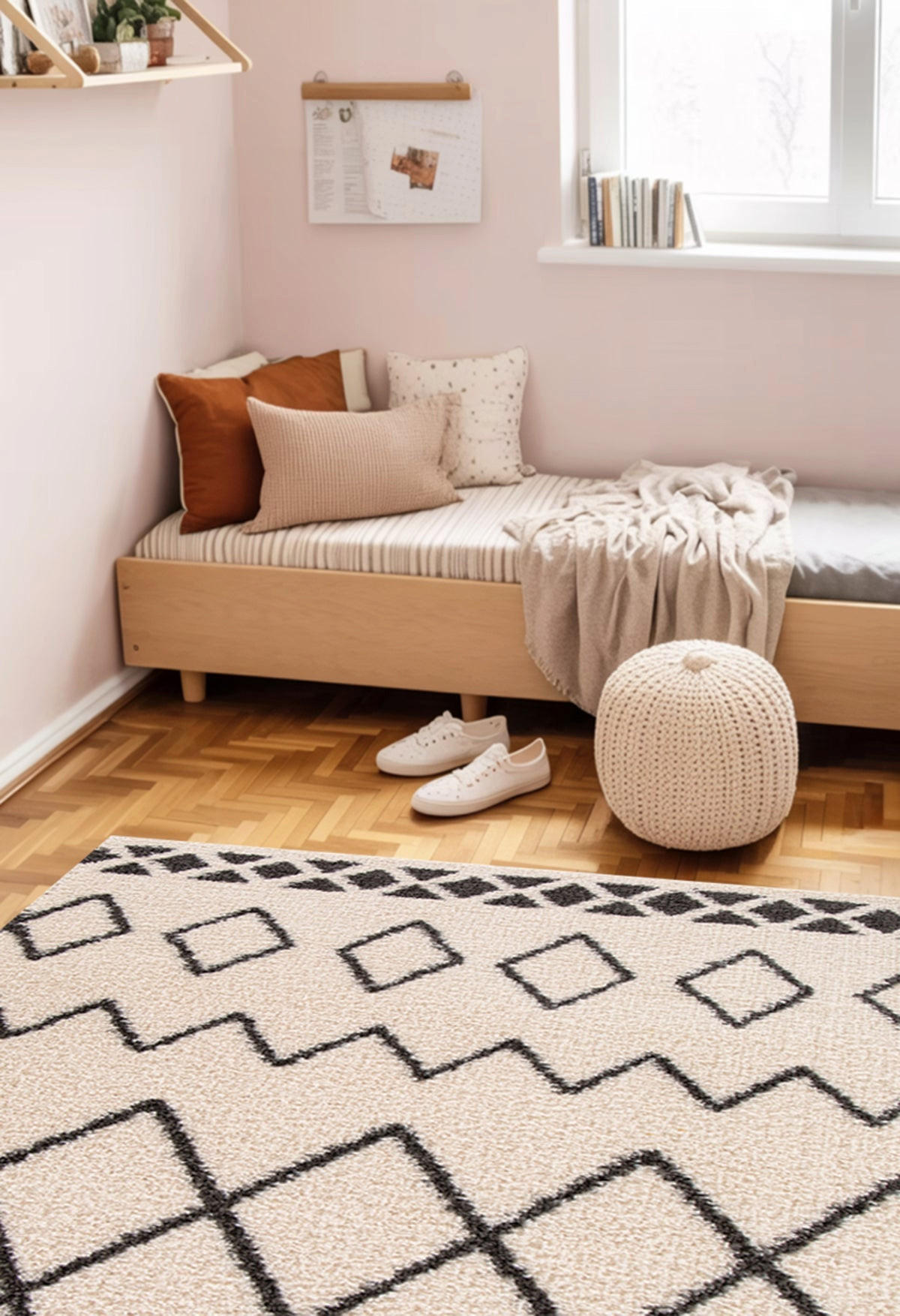 TEPPICH weich dick Ethno-Stil beige - Beige, Textil (200/290cm) - AFK Living