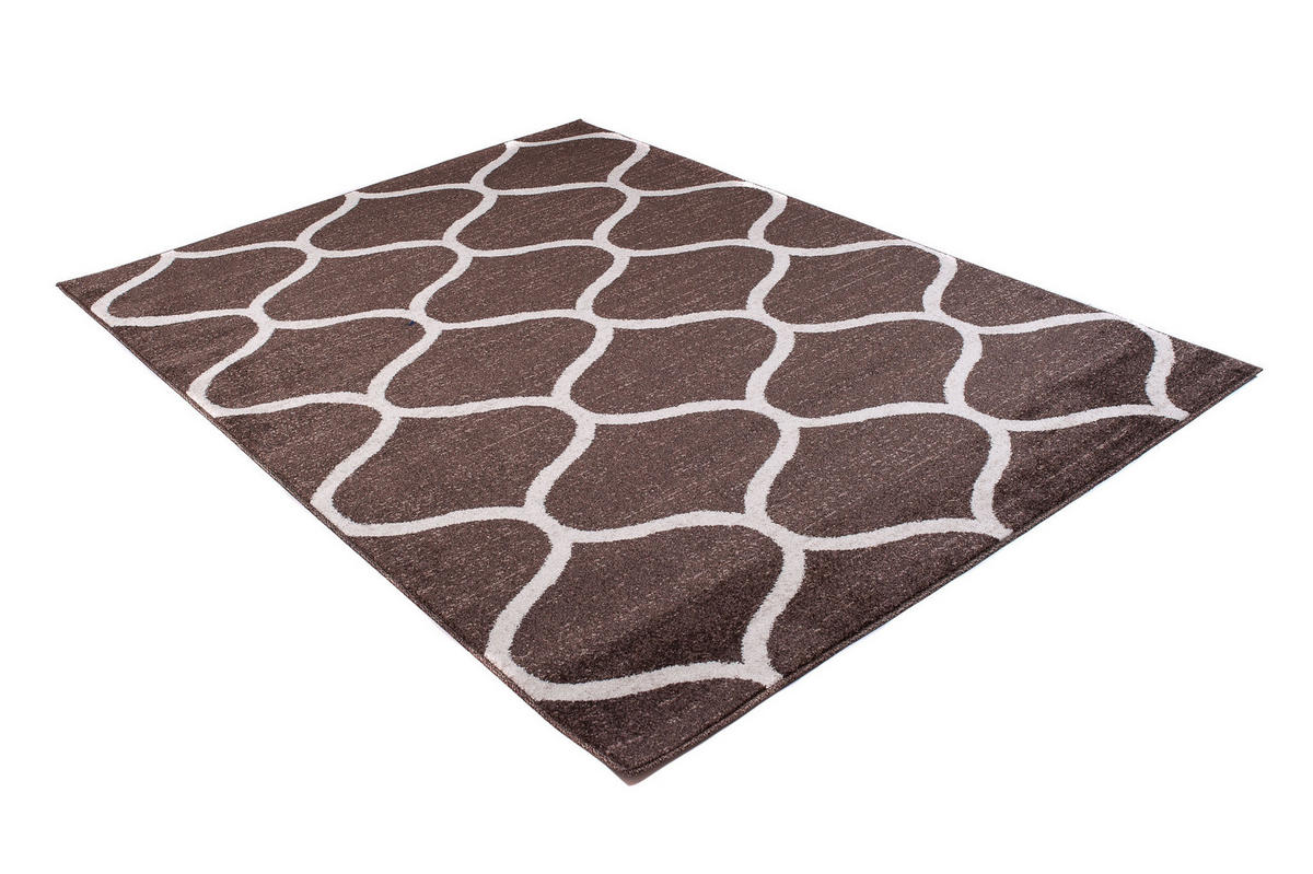 TEPPICH SARI Braun 190/270 cm - Braun, Textil (190/270cm) - Tapiso