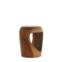 BEISTELLTISCH Morrito Braun 35/35/45 cm - Braun, Holz (35/35/45cm) - Light & Living