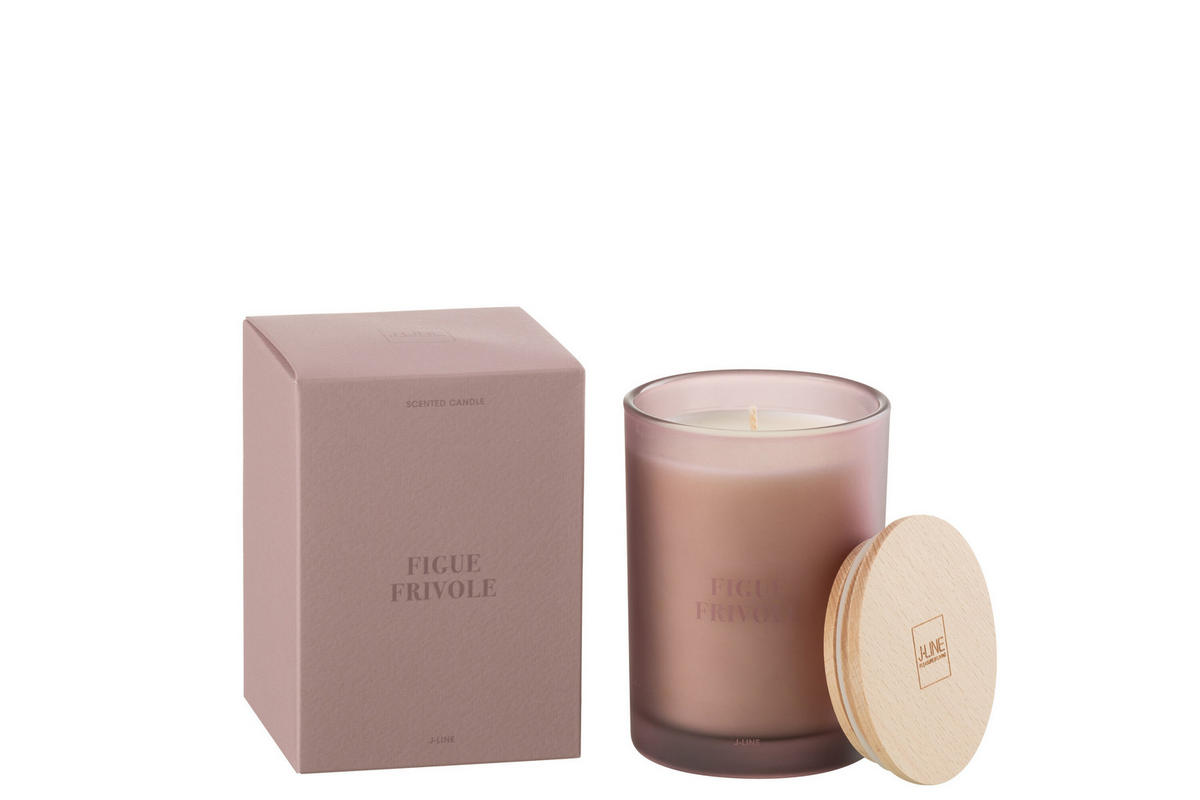 DUFTKERZE ACCORDS ESSENTIALS - Lila - 38 Std. - Lila, Paraffin (8.5/12.5cm) - J-Line