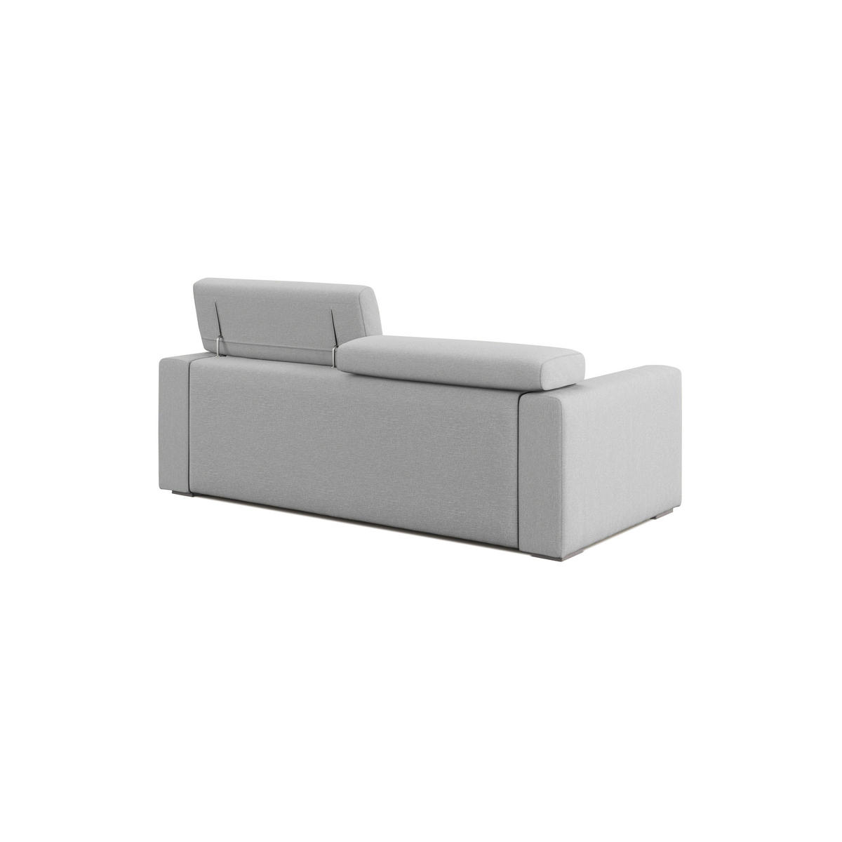 LINEARSOFA Dylan - Grau, Textil (158/89/100cm) - Divani.store