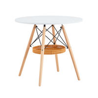 ESSTISCH Weiß 80/80/71,5 cm - Weiß, Holz (80/80/71.5cm) - PANGIVO