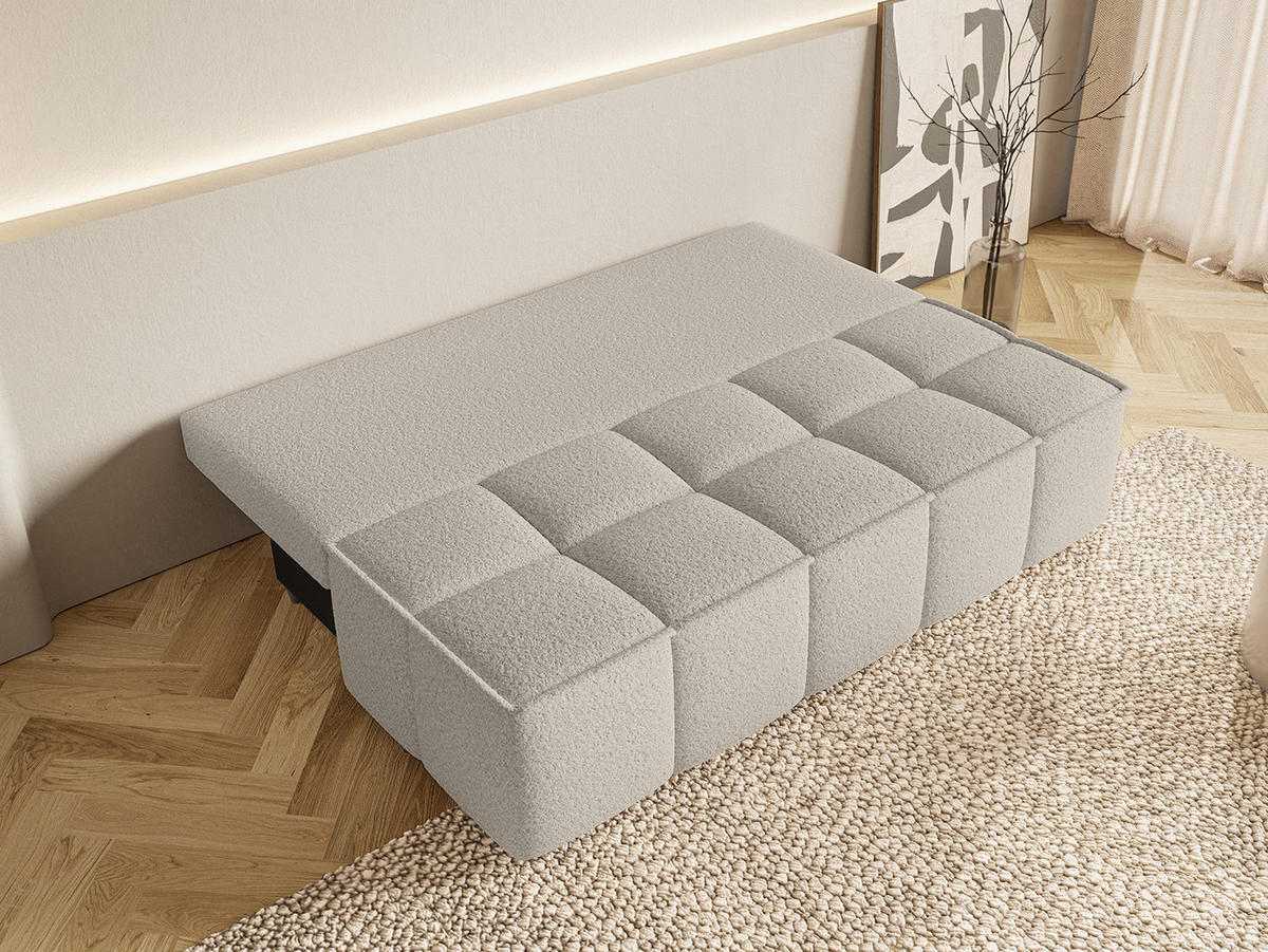 SOFA Miia mit Schlaffunktion, Beige - Beige, Textil (196/90/85cm) - Fedve