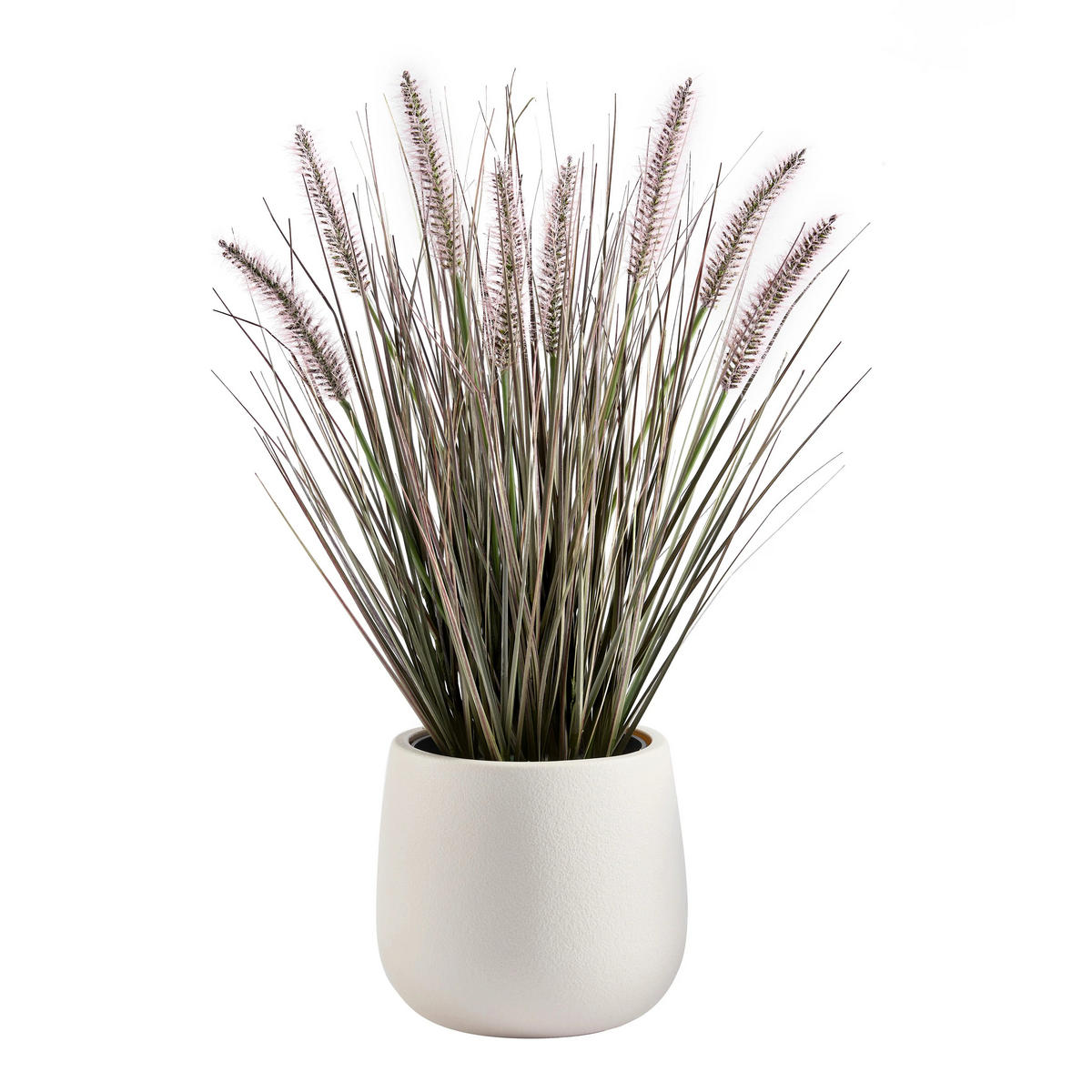 KUNSTPFLANZE Künstliches Japanisches Federborstengras– Philomène 46 cm - Grün, Kunststoff (46cm) - aplanta