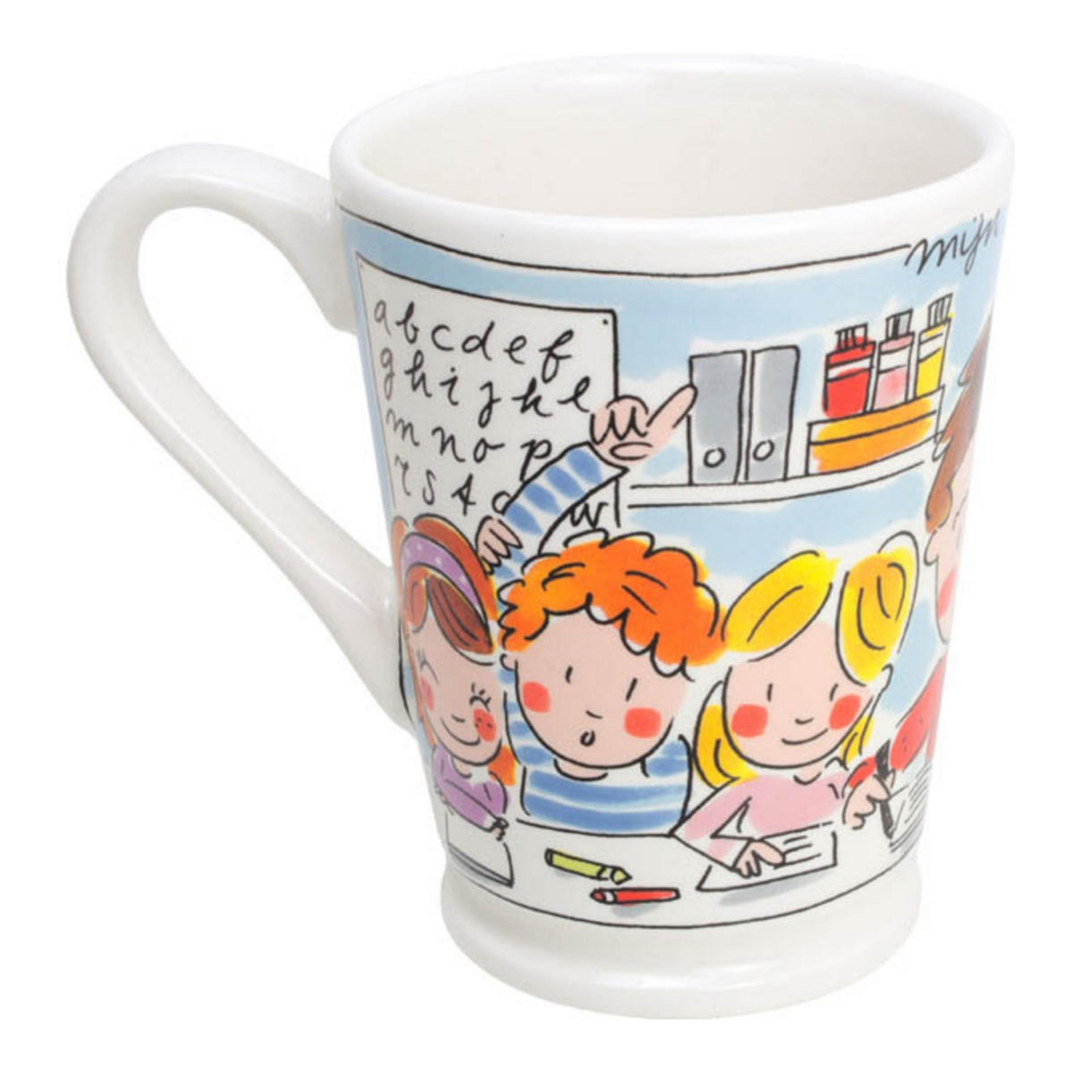 BECHER Lehrer in Bunt - 500 ml - Multicolor, Keramik (0.5L) - Blond Amsterdam