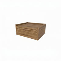 NACHTTISCH Brisa Warme Eiche 42/35/18,2 cm - Braun, Holzwerkstoff (42/18.2/35cm) - Decortie