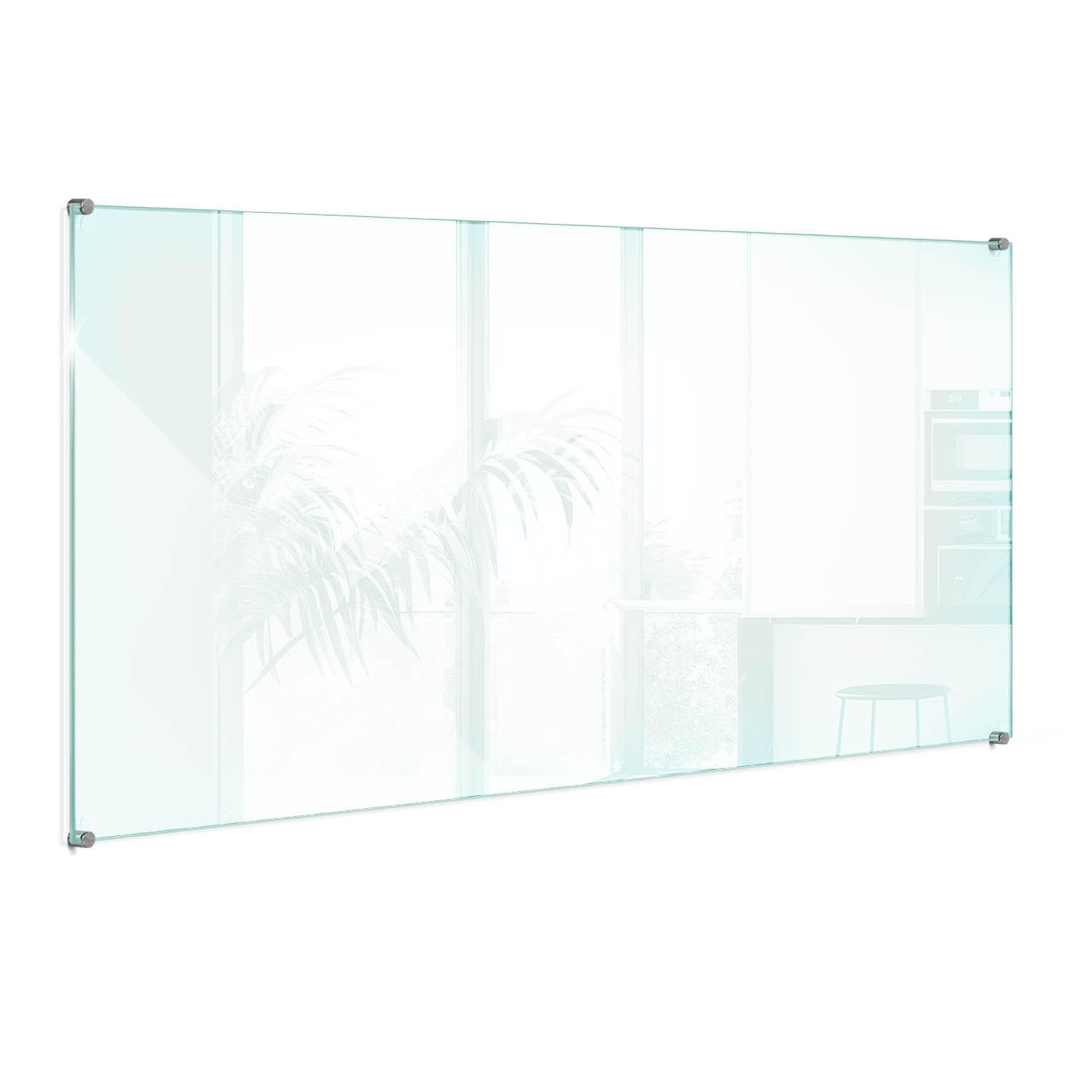 Tulup Küchenrückwand Transparent 120x60x0.4 cm