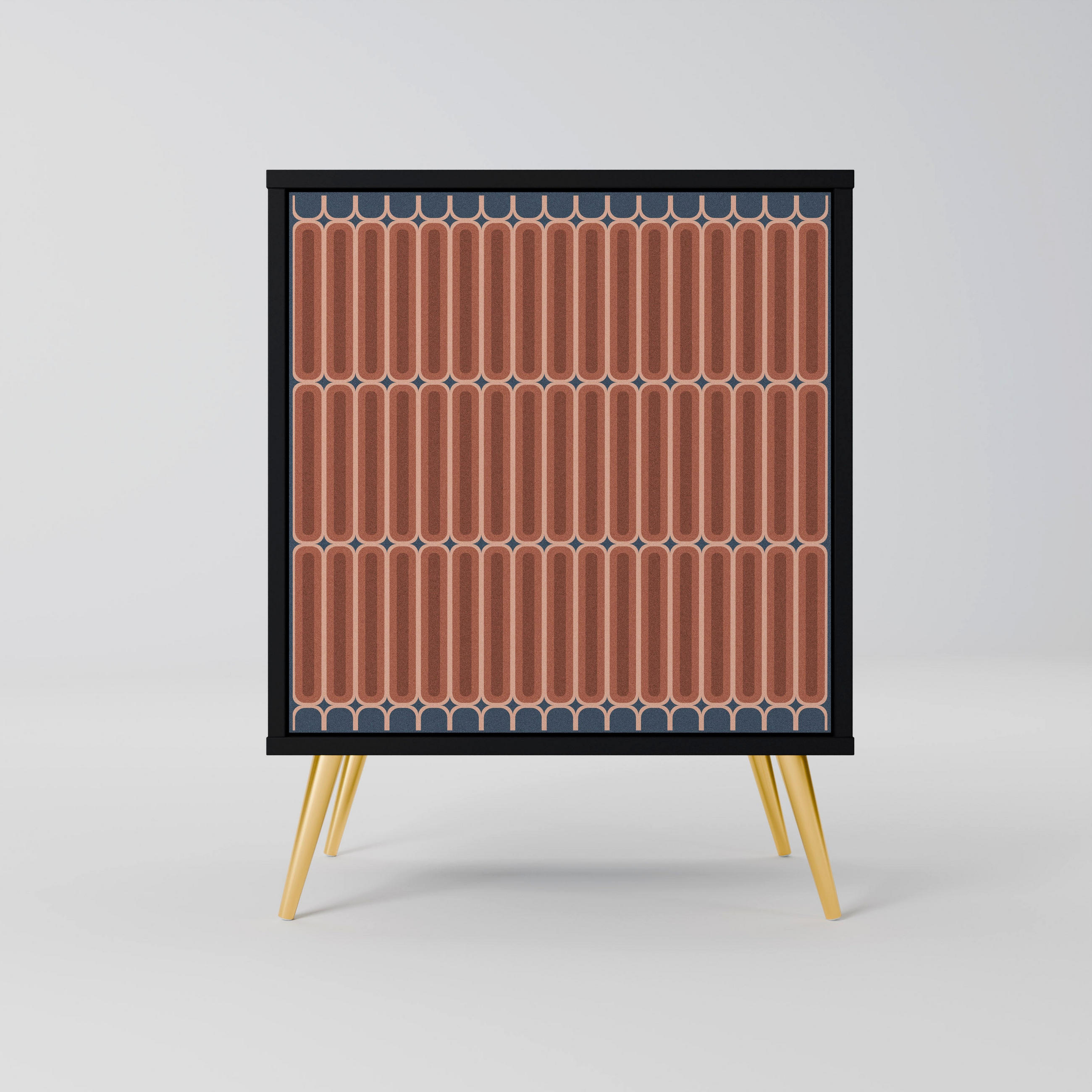 SpaceRebels Sideboard Schwarz 57.5x75.5x42 cm