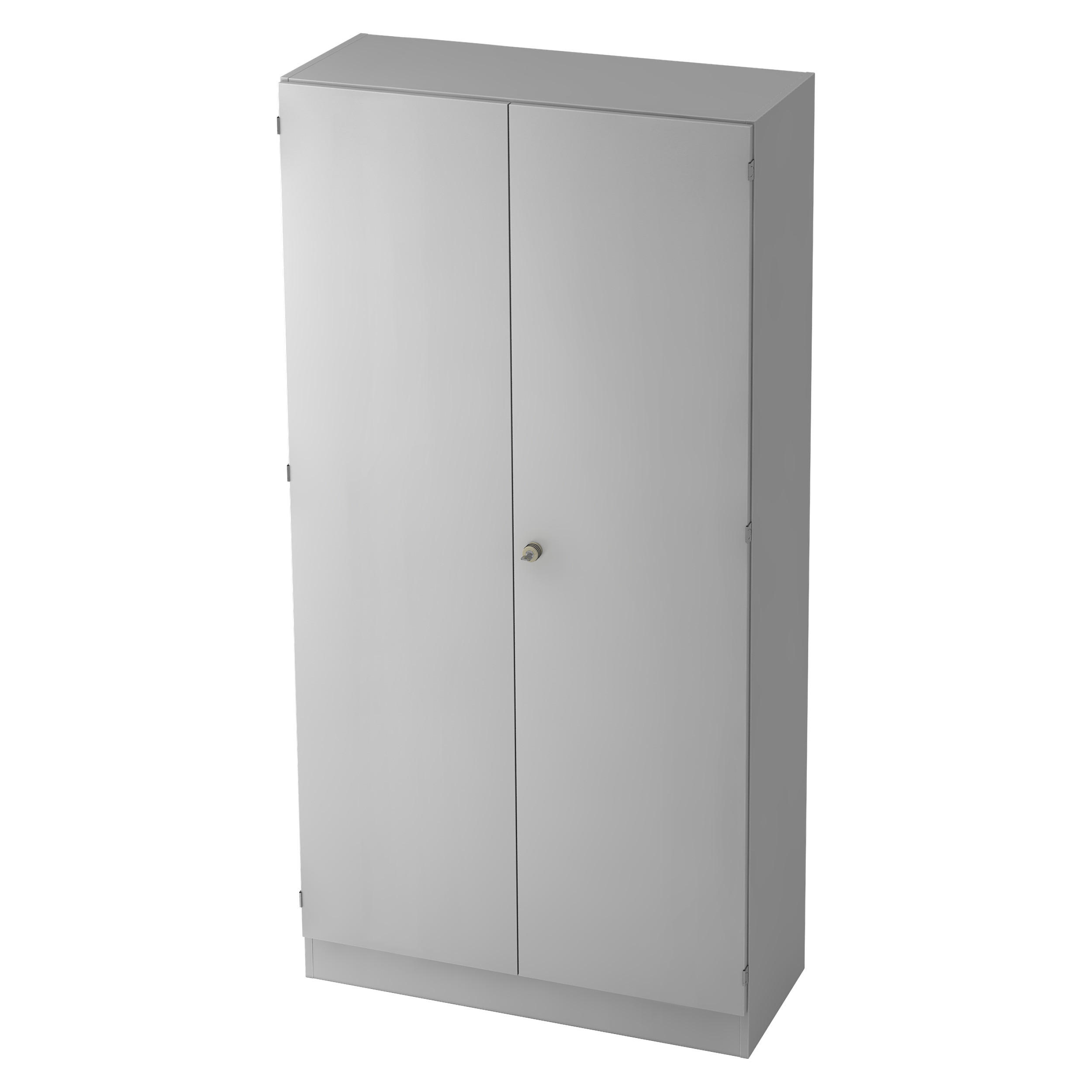 bümö Aktenschrank Grau 100x200.4x42 cm