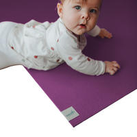 KRABBELMATTE 80cm X 220cm Pflaume - Pflaume, Textil (80/220cm) - Sanosoft