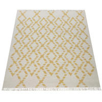 HOCHFLORTEPPICH 60/110 cm Kenitra 502 - Gelb, Textil (60/110cm) - Paco Home