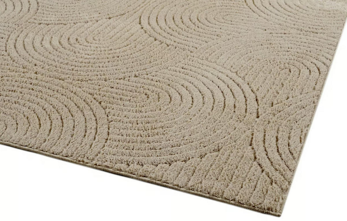 TEPPICH modern Flachgewebe ALMA Braun 160 x 230 cm - Braun, Textil (160/230cm) - Novatrend