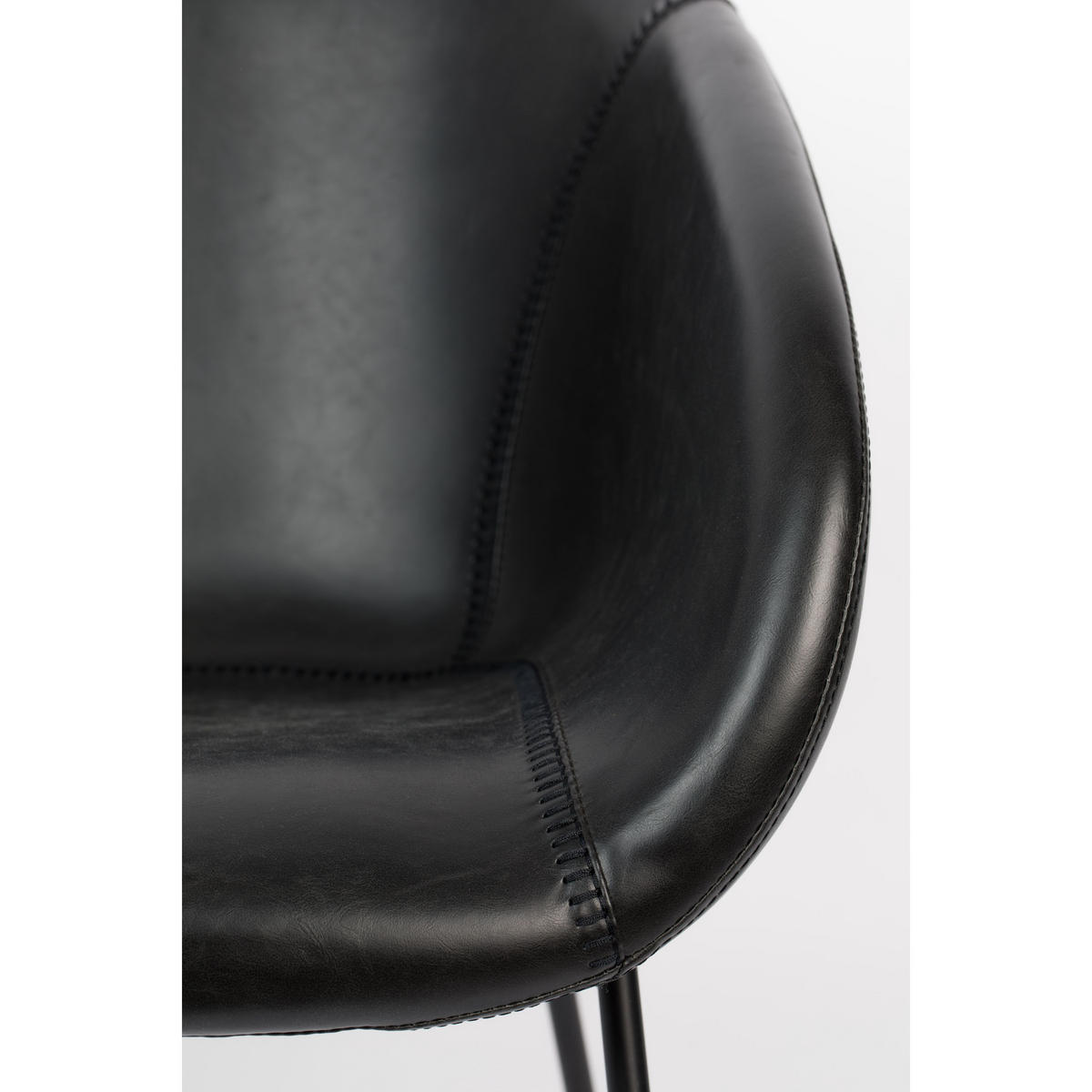 SESSEL Feston Schwarz - Schwarz, Kunststoff (70.5/72/65.5cm) - Zuiver