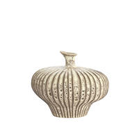VASE Nevano - Braun - 31/29.5/25.5 cm - Braun, Keramik (25.5cm) - Light & Living
