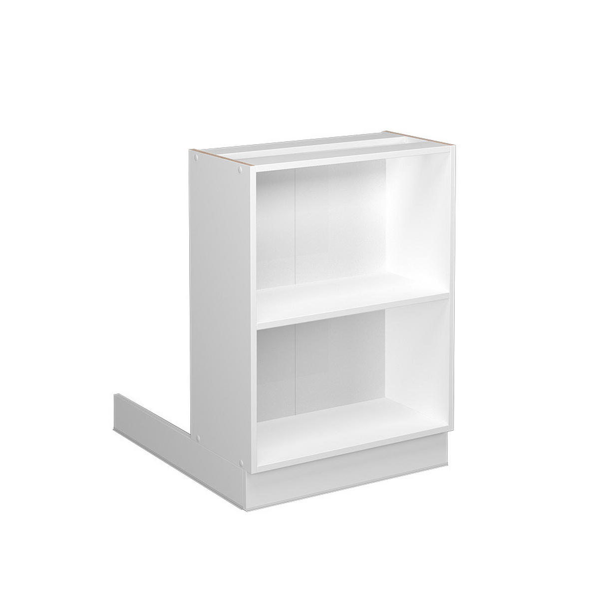 KÜCHENINSEL Fame-Line Weiß 60 cm ohne AP - Weiß, Holzwerkstoff (60/82/30cm) - Vicco