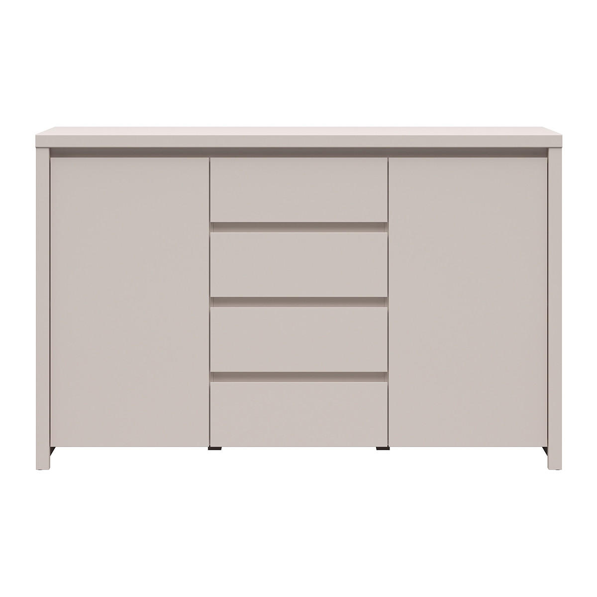 SIDEBOARD Soren Kaschmir - Beige, Holzwerkstoff (143.5/92/40.5cm) - Petits-meubles