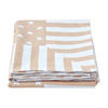 ÜBERWURF 150/200 cm, Sterne-Muster, 100% Baumwolle - Beige, Textil (150/200cm) - Homescapes