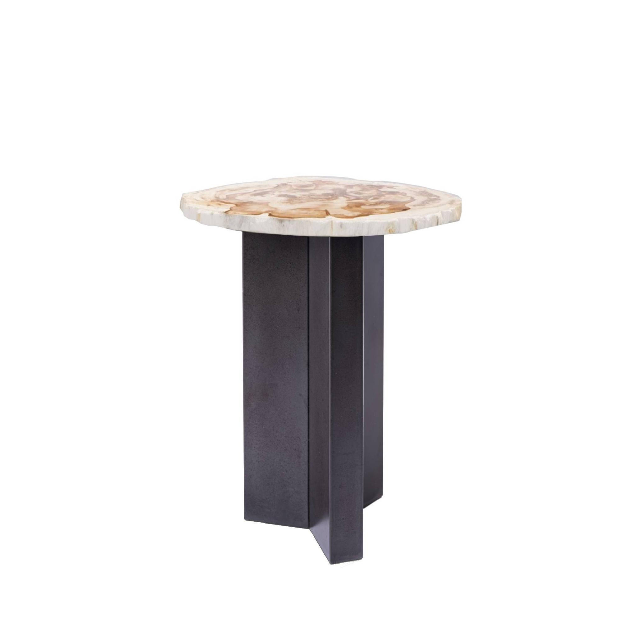 BEISTELLTISCH Jisse Beige 30/35/53cm - Beige, Metall (30/35/53cm) - PTMD Collection