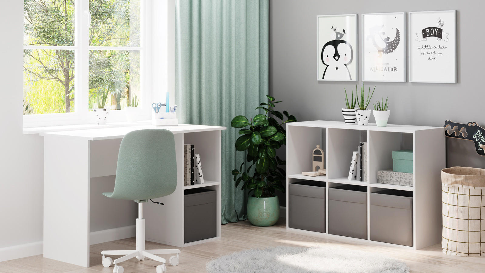 BÜCHERREGAL Loni - Weiß, Holzwerkstoff (120/80/38cm) - RAUMHIRSCH FURNITURE