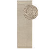 WOLLTEPPICH-LÄUFER Imke Beige 70x200 cm - Beige, Textil (70/200cm) - benuta Pure