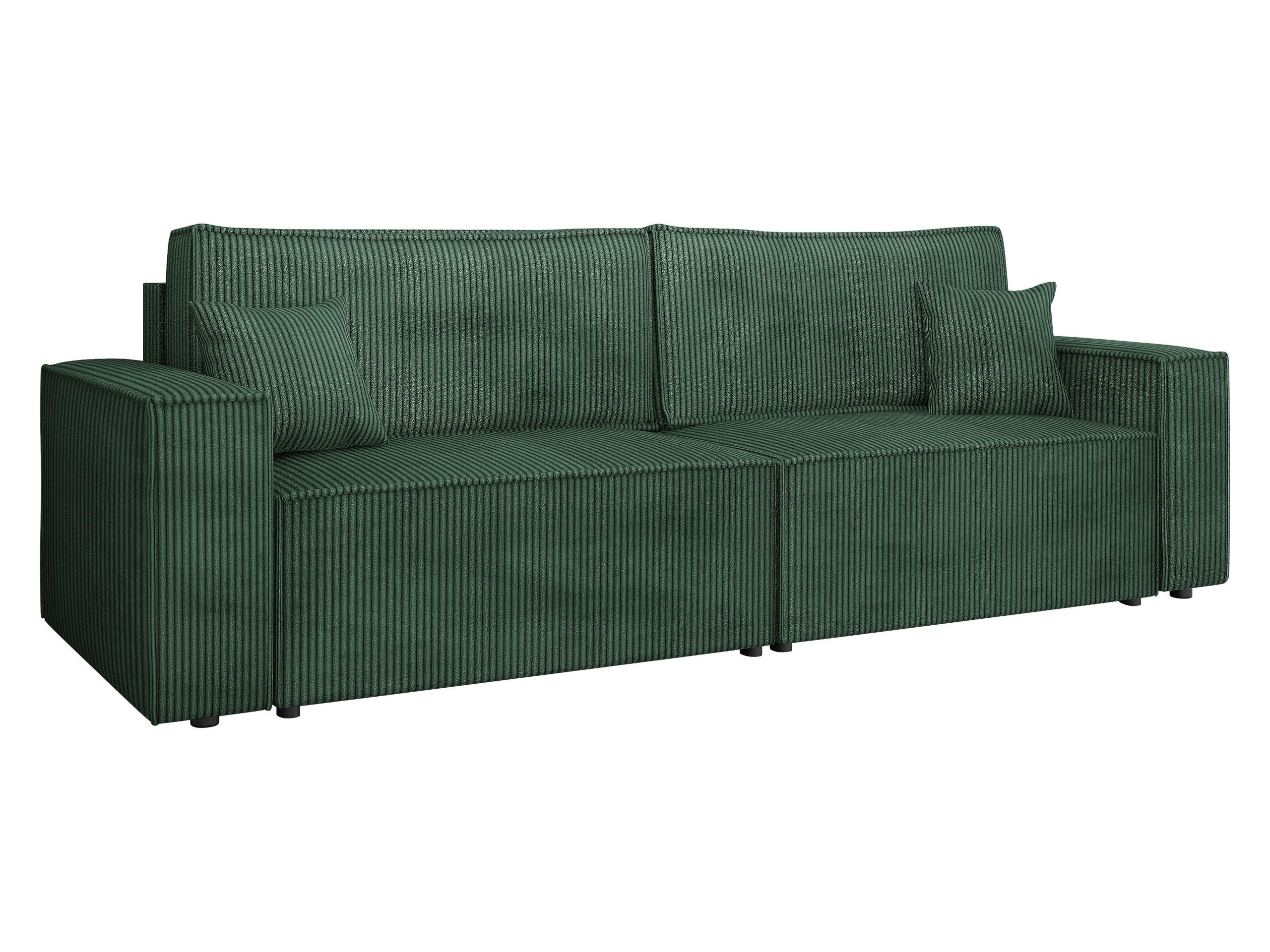 CANAPEA EXTENSIBILA Karl Reiat - verde/negru, material plastic/material textil (245/82/90cm) - MIRJAN24