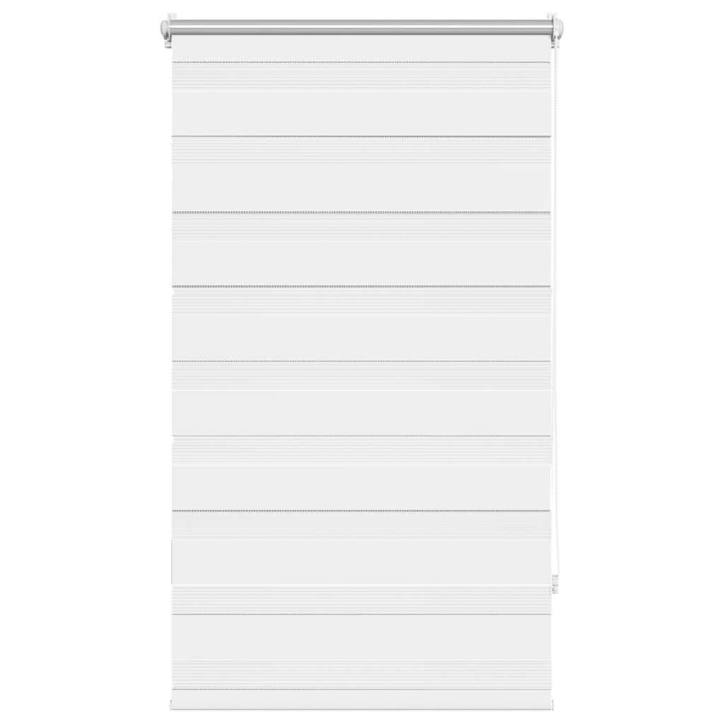 vidaXL Zebra-Rollo Weiß 70x175 cm