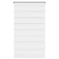 DOPPELROLLO 70,9/175 cm Stoffbreite 66,7 cm aus Polyester Weiß - Weiß, Textil (70/175cm) - vidaXL