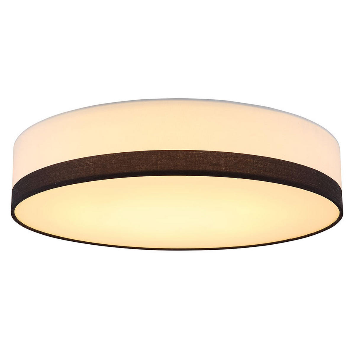 LED DECKENLEUCHTE MAGGY Weiß - Weiß, Metall (50/50/13cm) - Globo Lighting