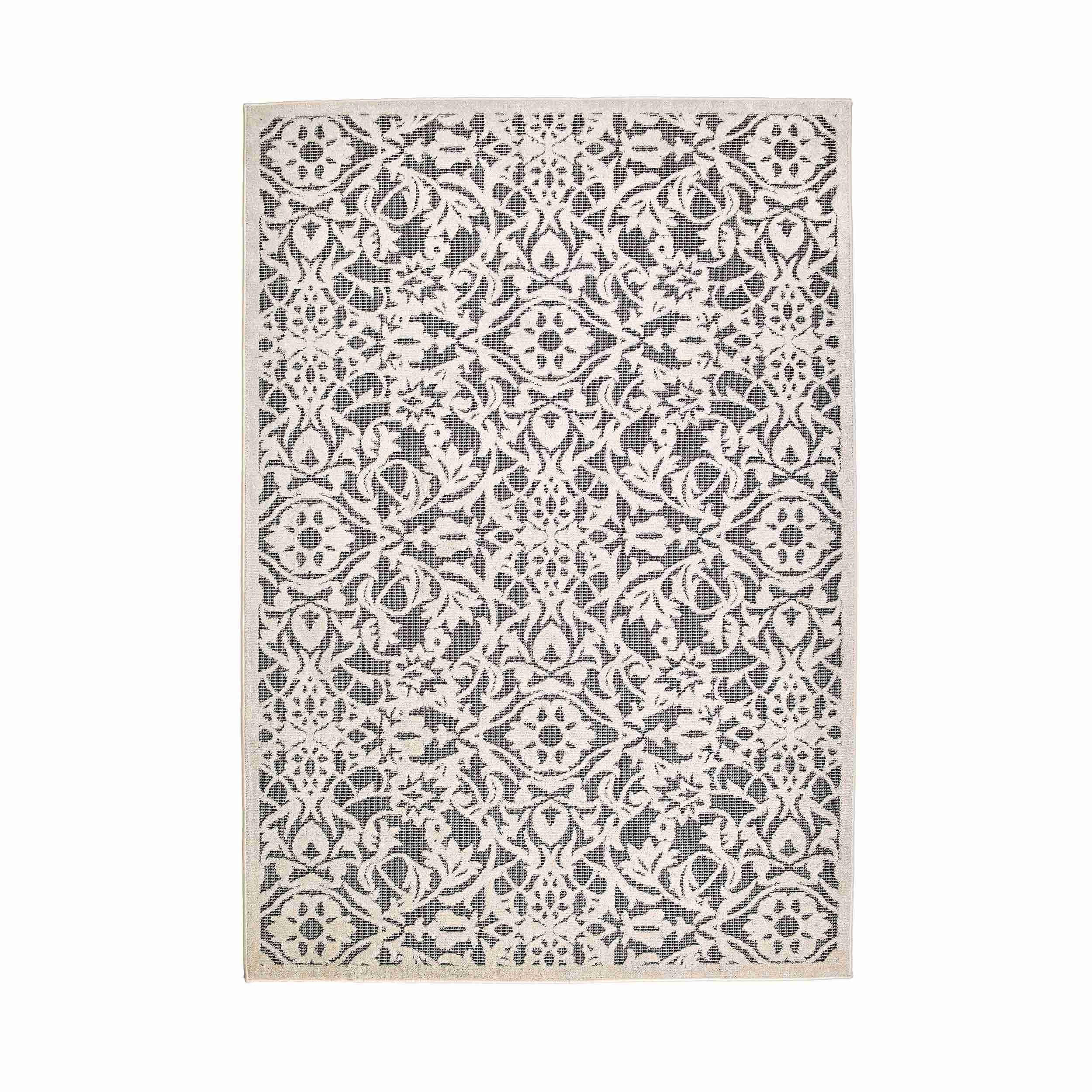 KURZFLORTEPPICH SERINA - Hellgrau, Textil (80/200cm) - Astra