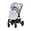 KOMBIKINDERWAGEN Ultera 3 in 1 hellgrau Babyschale Fußabdeckung klappbar Korb - Grau, Metall (75/56/102cm) - Chipolino
