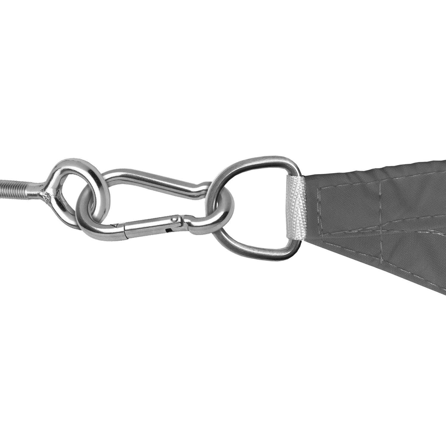 RINGSCHRAUBE SolVision für Sonnensegel - Silberfarben, Metall (28/43cm) - Sol Royal