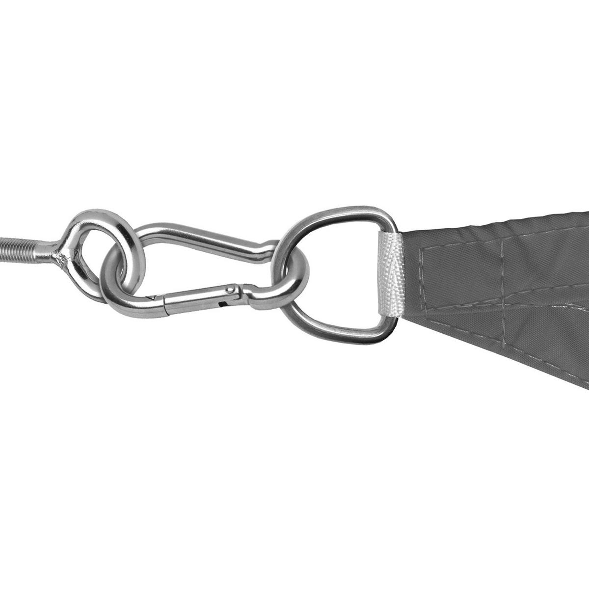 RINGSCHRAUBE SolVision für Sonnensegel - Silberfarben, Metall (28/43cm) - Sol Royal