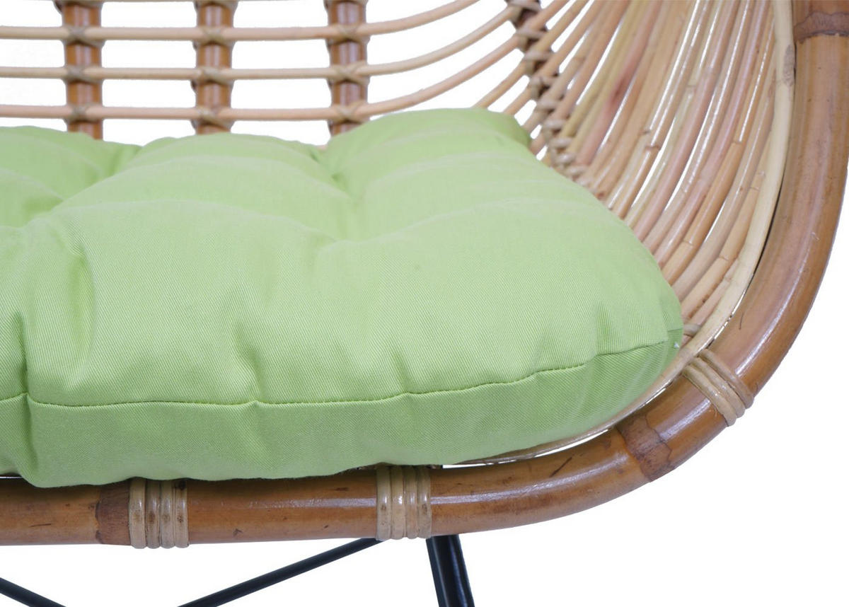 ESSZIMMERSTUHL Braun, Grün - Braun/Grün, Holz (66/93/58cm) - MCW