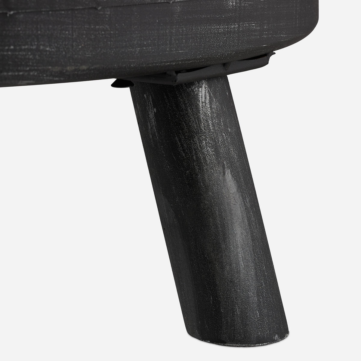 FEUERSCHALE - Schwarz, Metall (75/55/75cm) - Relaxdays