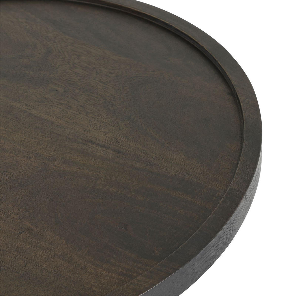 COUCHTISCH SARDA braun/weiß - Braun/Weiß, Naturmaterialien/Holz (46/46/53cm) - IDIMEX