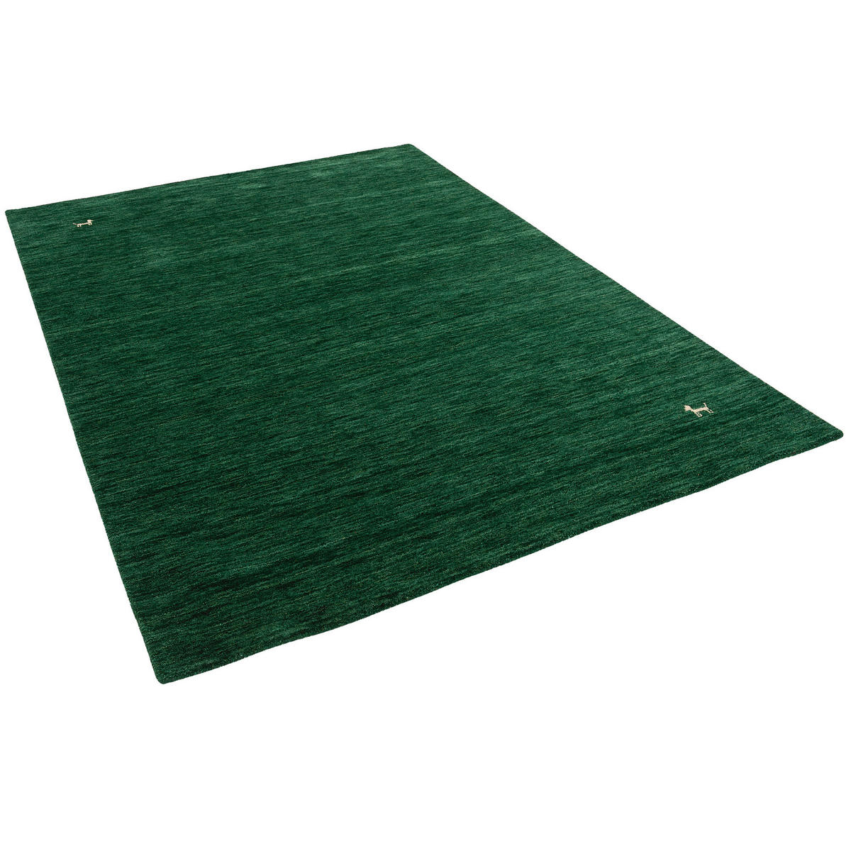 NATUR TEPPICH INDO NEPAL GABBEH SHIVA - Dunkelgrün, Textil (70/300cm) - Pergamon