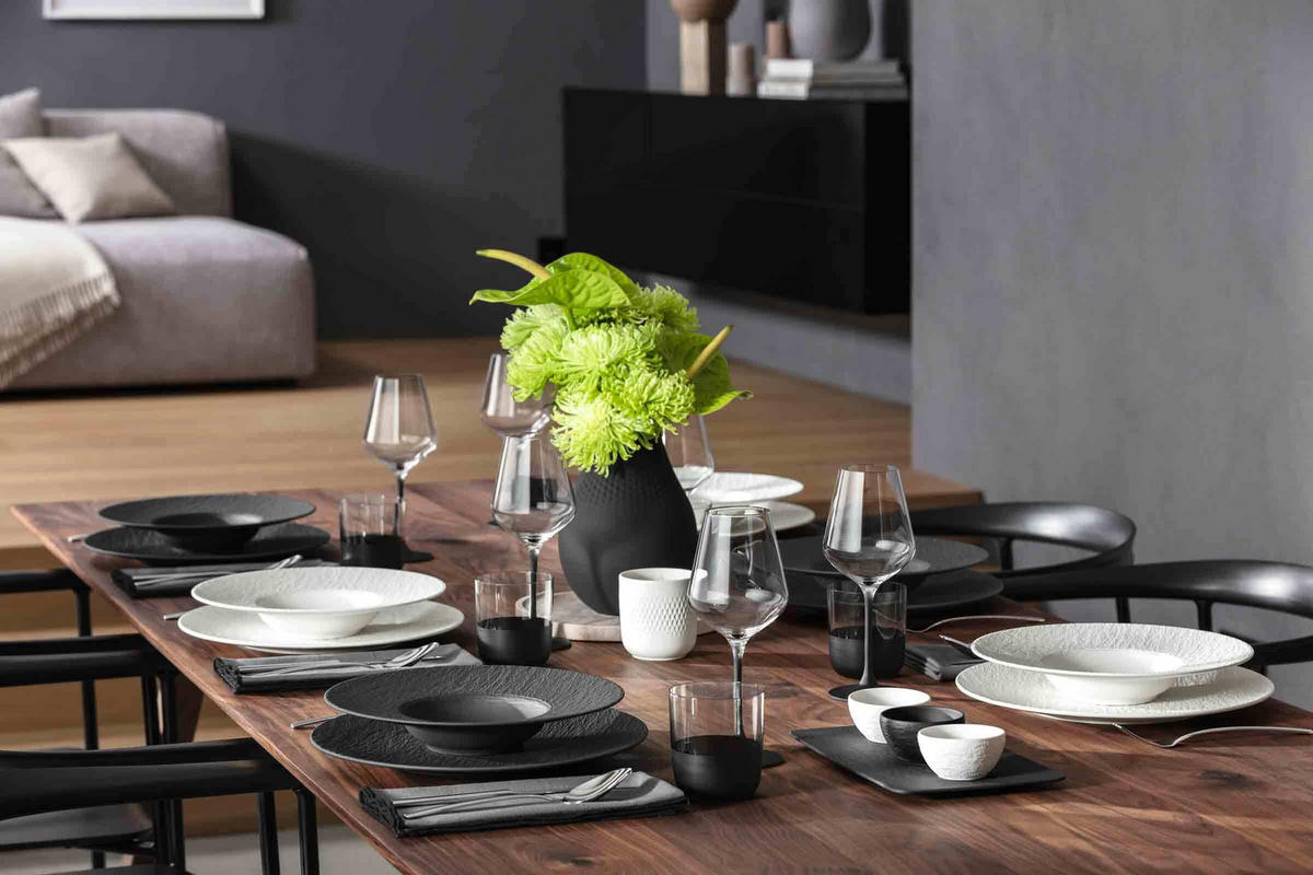 STARTER-SET Manufacture Ice weiß 12er Set - Weiß, Keramik (1/1/1cm) - Villeroy & Boch