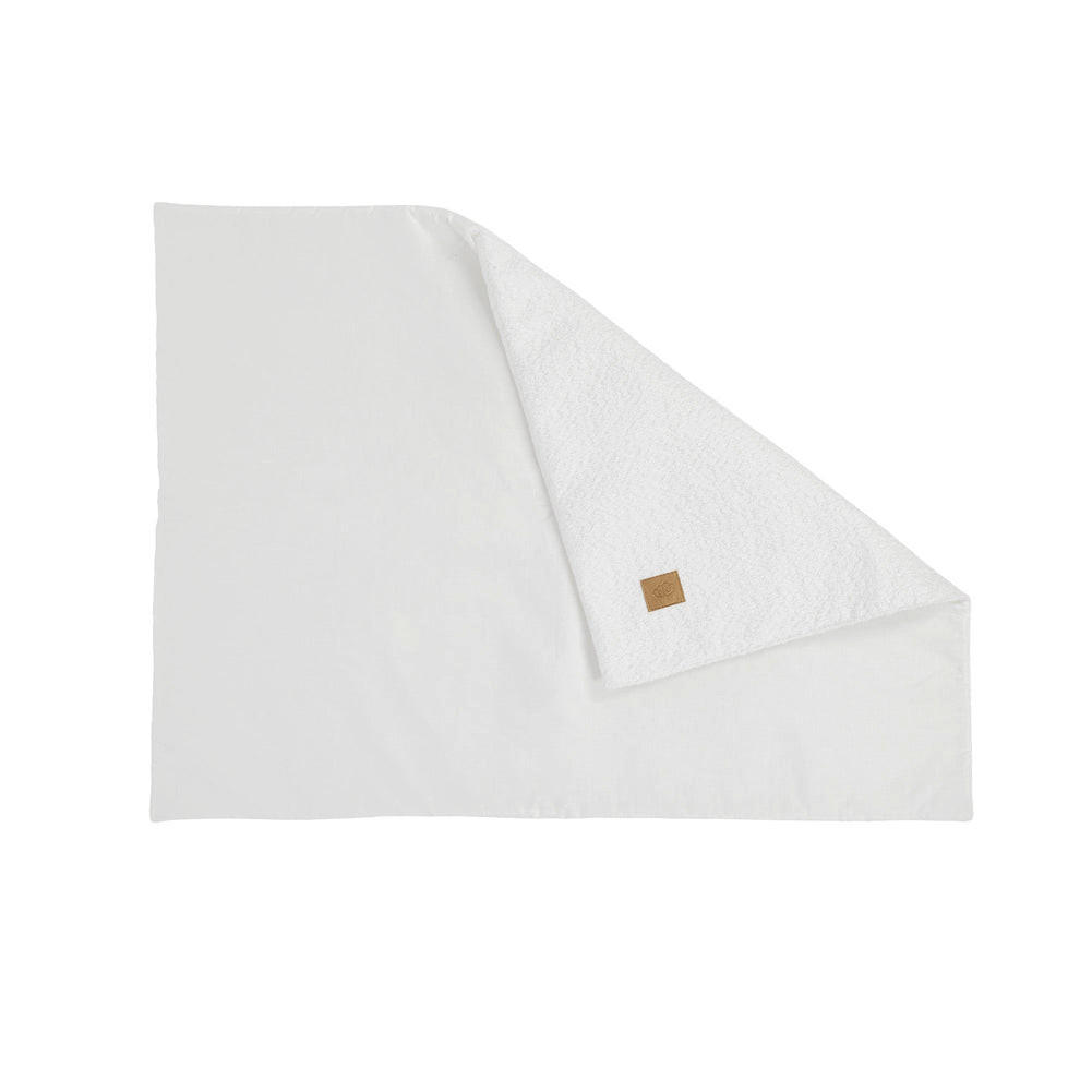 BABYDECKE, Boucle, winterlich - Weiß, Textil (100/70cm) - MeowBaby