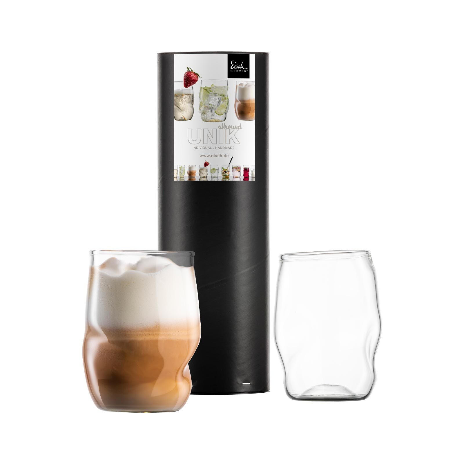 ALLROUNDBECHER Unik transparent 300 ml 2er Set - Transparent, Glas (0.3L) - Eisch