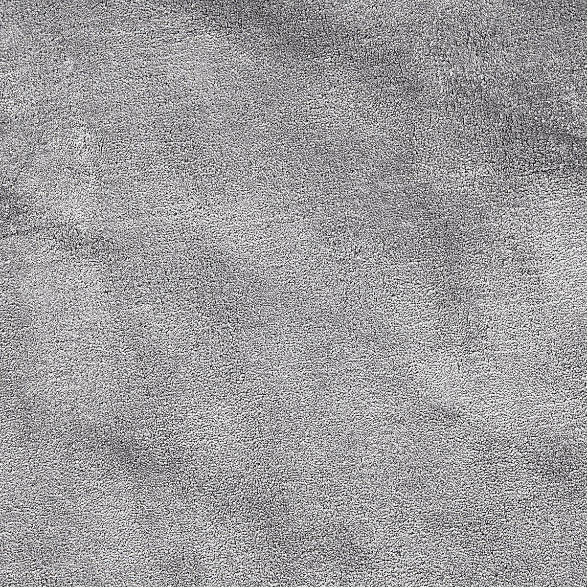 KURZFLOR-TEPPICH Gesi II 140/140 cm - Grau, Naturmaterialen (140/140cm) - Beliani