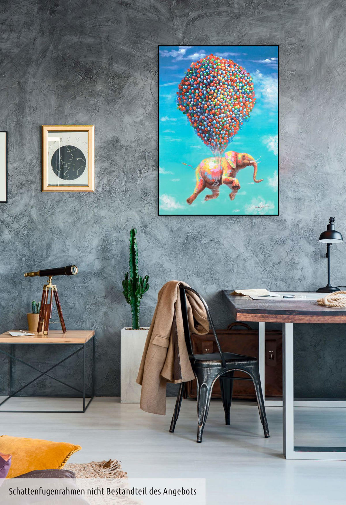 ÖLGEMÄLDE 70/100 cm - Multicolor, Holz/Textil (1.74/100cm) - KUNSTLOFT