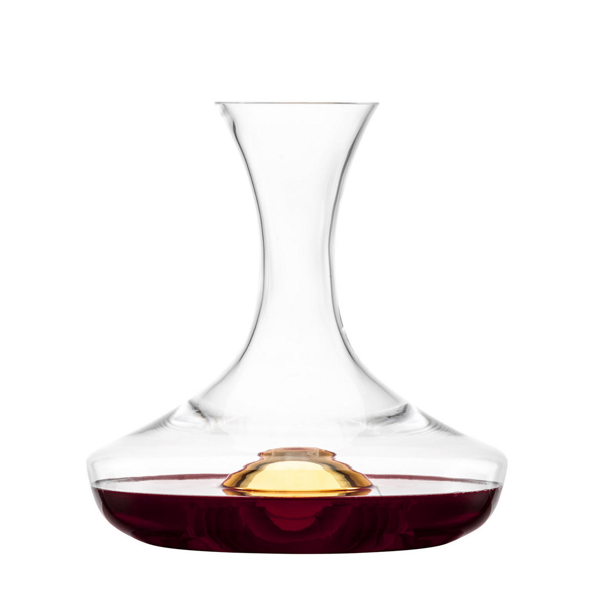 DEKANTIERKARAFFE No Drop Effekt gold 750 ml - Goldfarben, Glas (0.75L) - Eisch